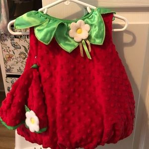 Baby Strawberry Costume, 6-9 months